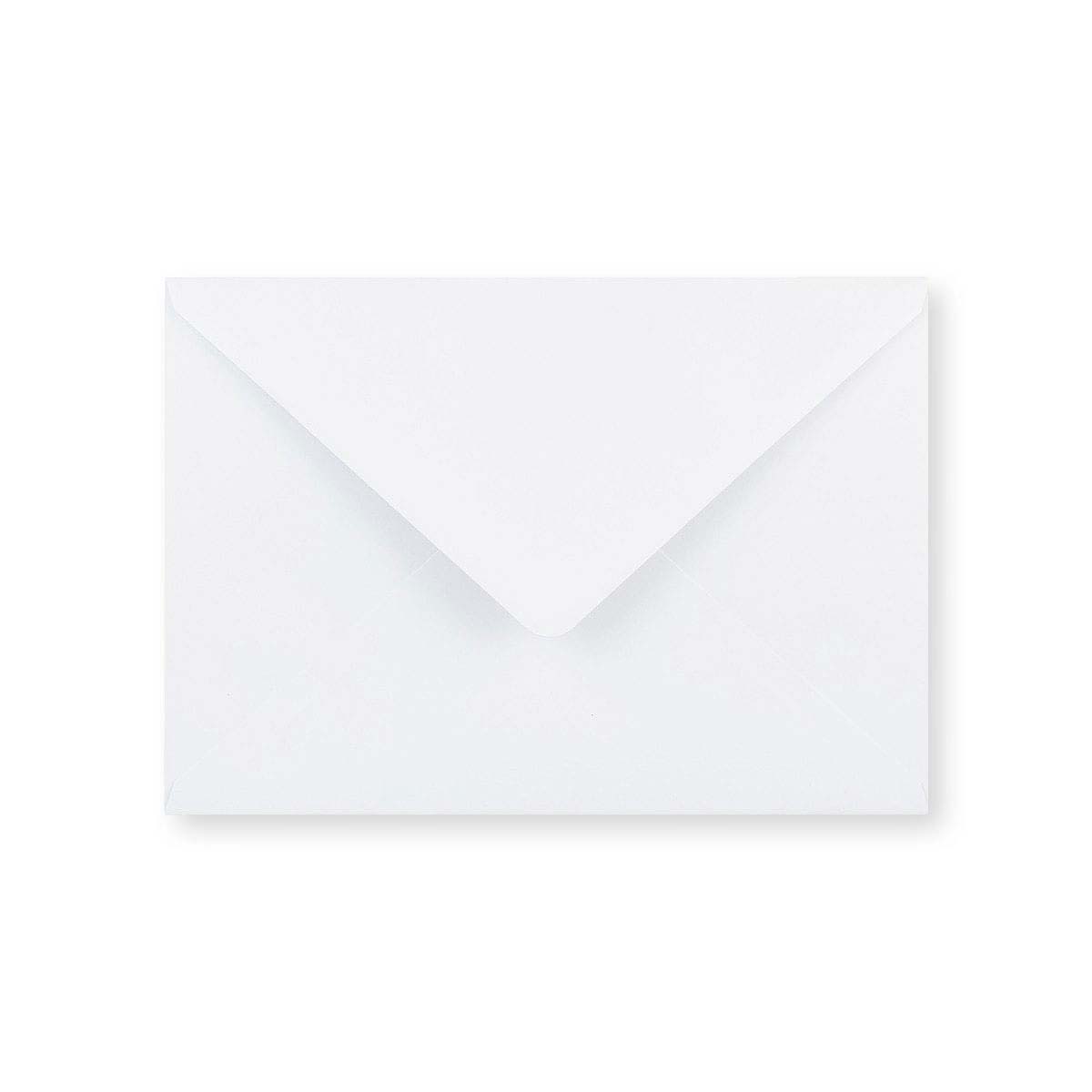 Vitt kuvert - Diamantklaff 155x220 mm