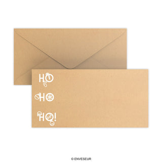 Julkuvert HO HO HO