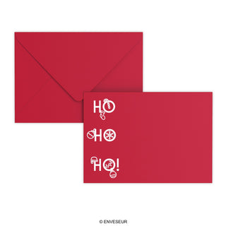 Julkuvert HO HO HO