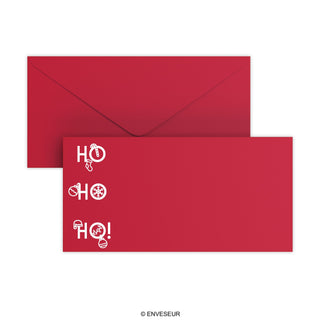 Julkuvert HO HO HO