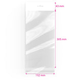 Cellofanpåsar (hängare) (OPP)