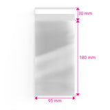 Cellofanpåsar (utan hängare) (OPP)