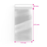 Cellofanpåsar (utan hängare) (OPP)