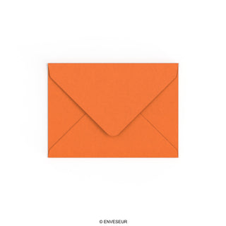 Eldorange kuvert 133x184 mm