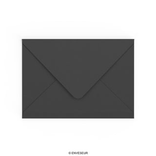 Svart kuvert 162x229 mm (C5)