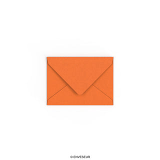 Eldorange kuvert 82x113 mm (C7)