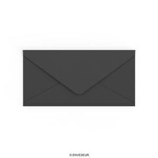 Svart kuvert 110x220 mm (DL)