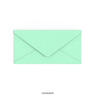 Jadegrönt kuvert 110x220 mm (DL)
