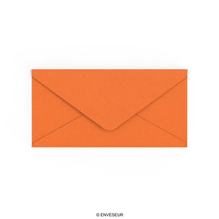 Eldorange kuvert 110x220 mm (DL)