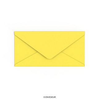 Solrosgult kuvert 110x220 mm (DL)
