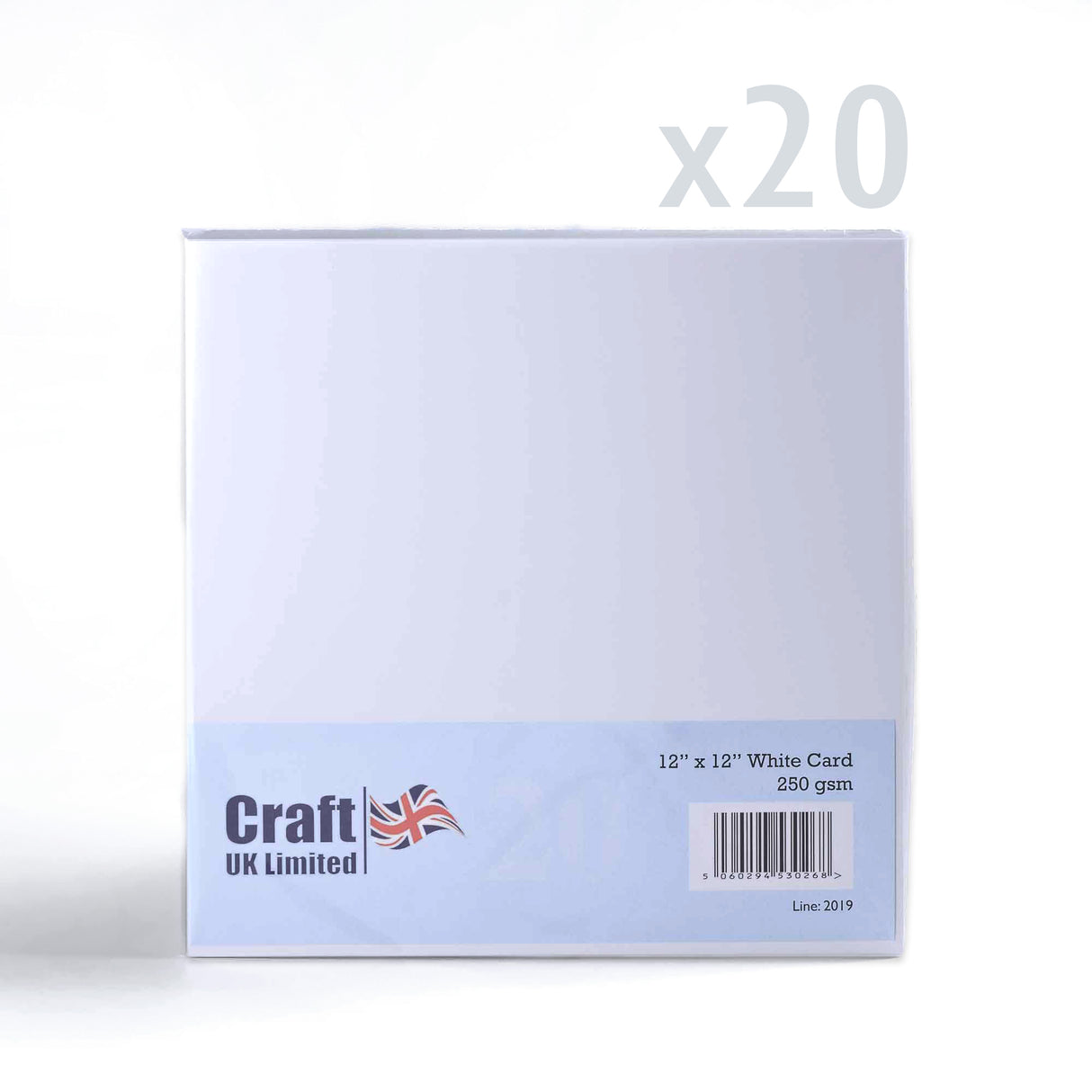 300x300 Vitt Premier kort 250 g/m² paket