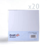 300x300 Vitt Premier kort 250 g/m² paket