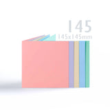 Blandade pastellkort 225 g/m² och kuvert 100 g/m²