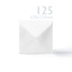 Hammered Cards & Envelopes Pack White 135 x 260 x 30 mm