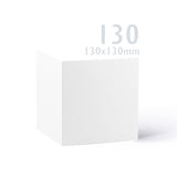 Släta vita kort 250 g/m² och kuvert 100 g/m² – paket