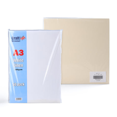 Linne Kort 300 g/m² paket