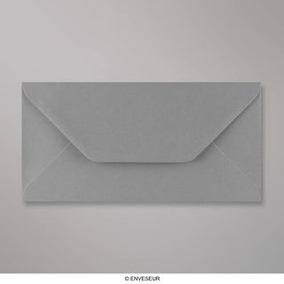 110x220 mm (DL) Mörkgrått kuvert