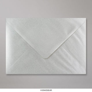 162x229 mm (C5) Metalliskt kuvert i silver