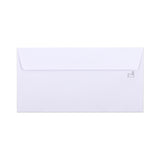Vitt kuvert med insidestryck – med fönster 115x225 mm (DL+) 90gsm