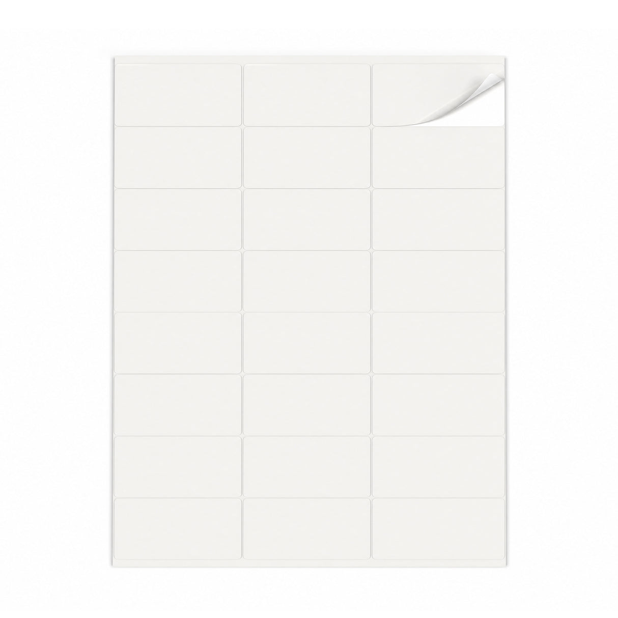 Vita etikettpaket S - 100 ark