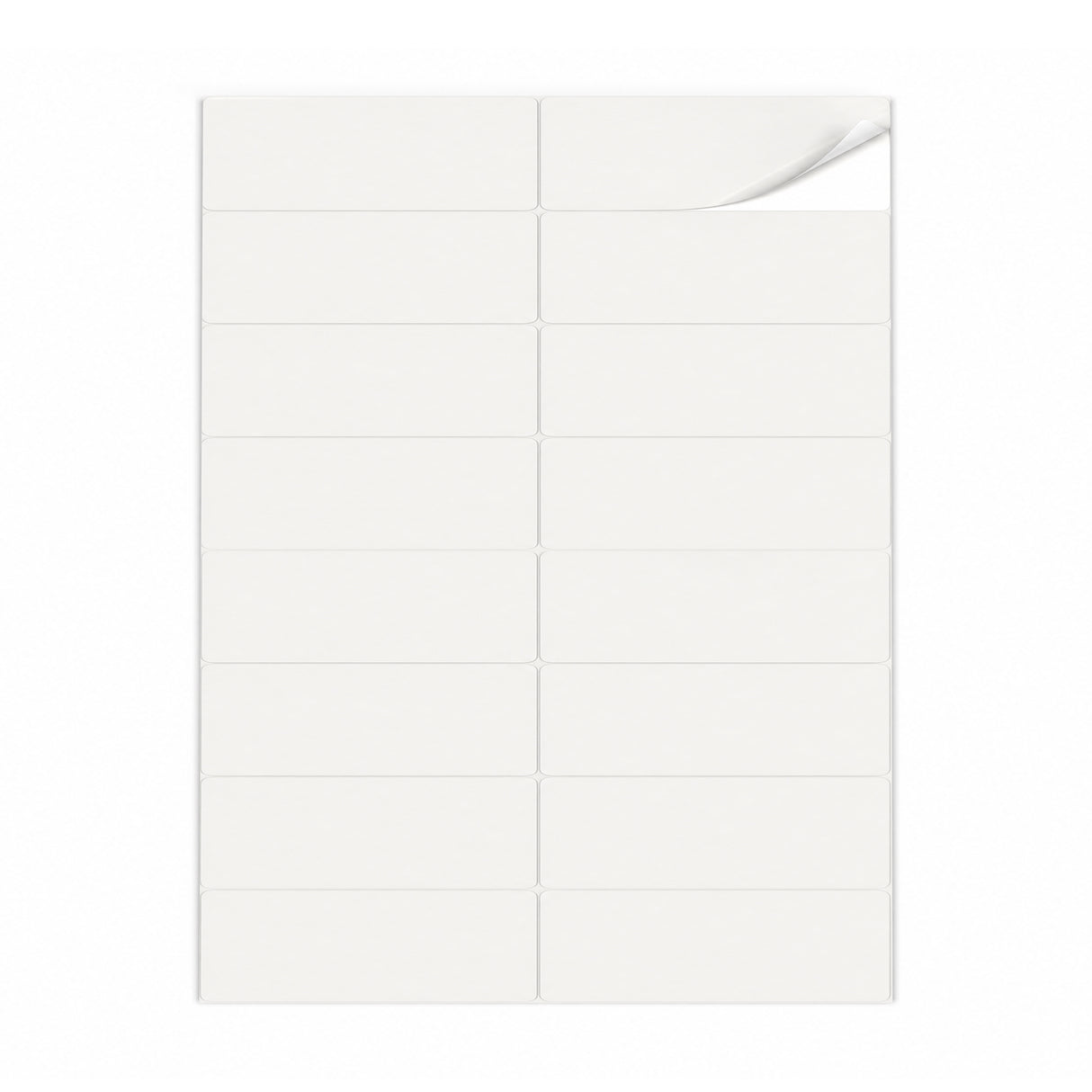 Vita etikettpaket M - 100 ark