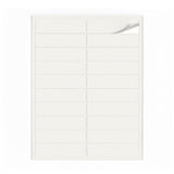 Vita etikettpaket S - 100 ark