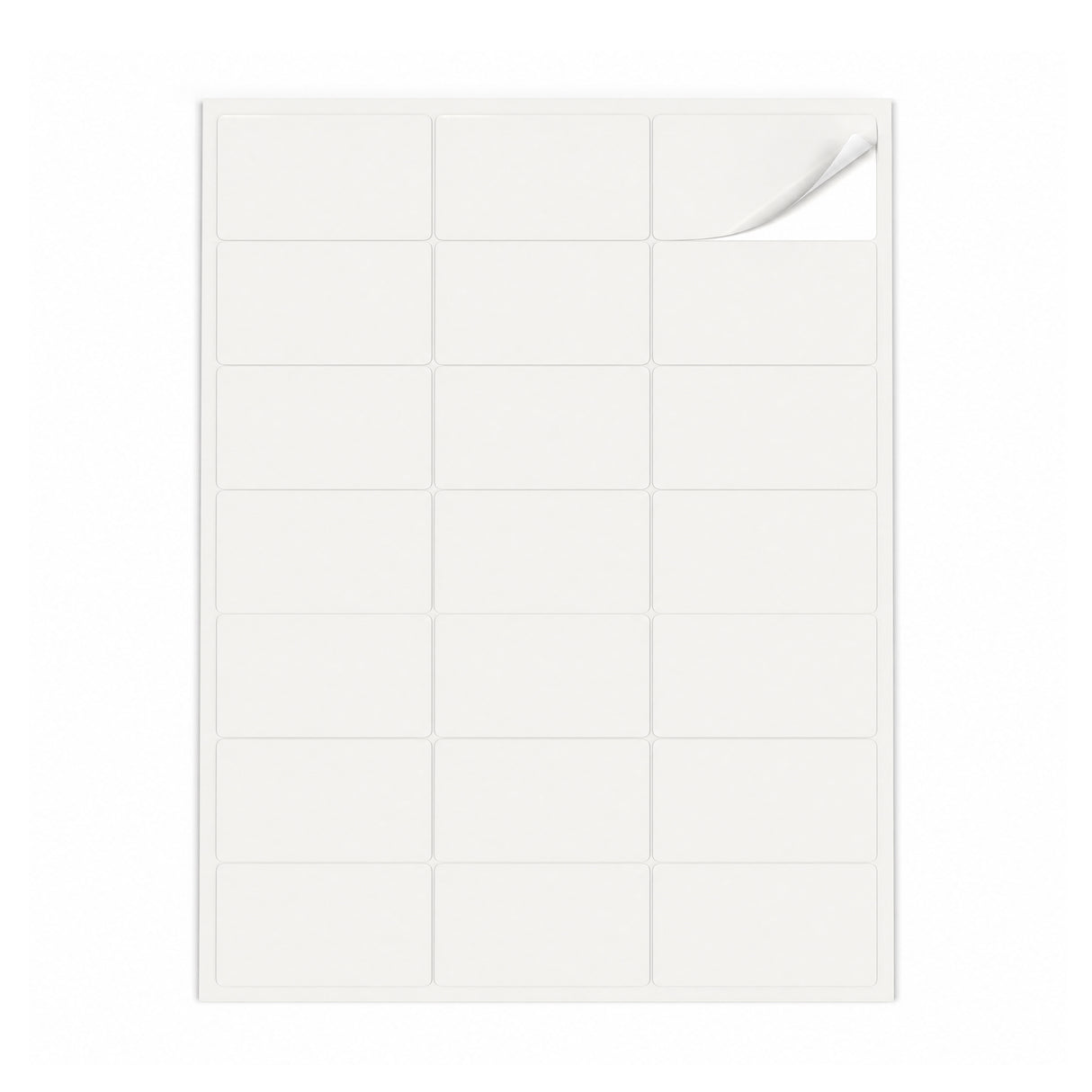 Vita etikettpaket S - 100 ark