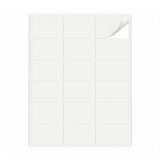 Vita etikettpaket S - 100 ark