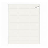 Vita etikettpaket S - 100 ark