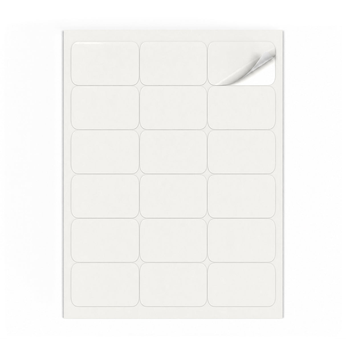 Vita etikettpaket M - 100 ark