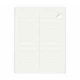 Vita etikettpaket S - 100 ark
