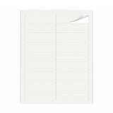 Vita etikettpaket S - 100 ark