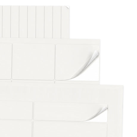Vita etikettpaket S - 100 ark