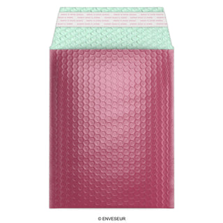 Glansig metallisk bubbelpåsa
