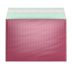 Metallic Finish Bubble Bag Mailers Magenta 235 x 325 mm
