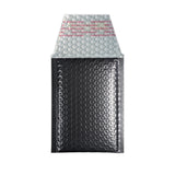 Glansig metallisk bubbelpåsa