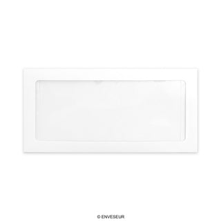 110x220 mm (DL) Fönsterkuvert med helbild