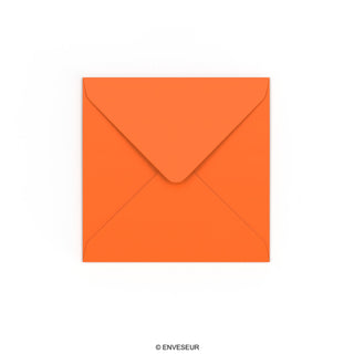130x130 mm orange kuvert