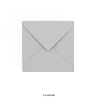 130x130 mm ljusgrå kuvert