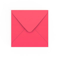 155x155 mm Bright Pink Envelope