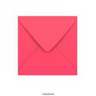 155x155 mm Bright Pink Envelope