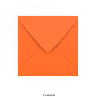 155 x 155 mm orange kuvert