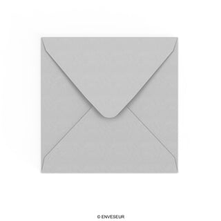 155x155 mm ljusgrå kuvert