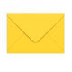 C5 Mid Yellow Gummed V-Flap Envelope (162 x 229mm)