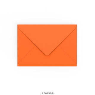 114x162 mm (C6) orange kuvert