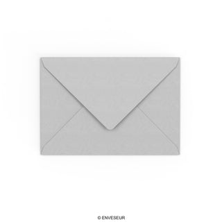 114x162mm (C6) ljusgrå kuvert