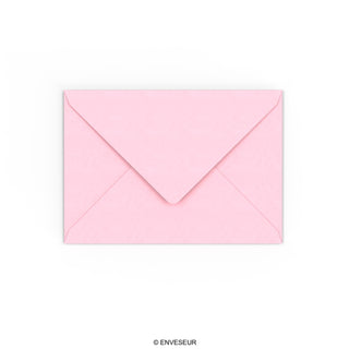 114x162 mm (C6) ljusrosa kuvert