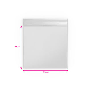Grip Seal Bags Clear 55 x 55 mm