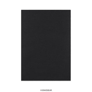 Svart Kuvert med Kartongbakstycke 229x162 mm (C5) 550gr