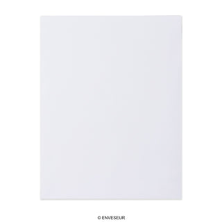 Vitt Kuvert med Kartongbakstycke 240x185 mm 450gr